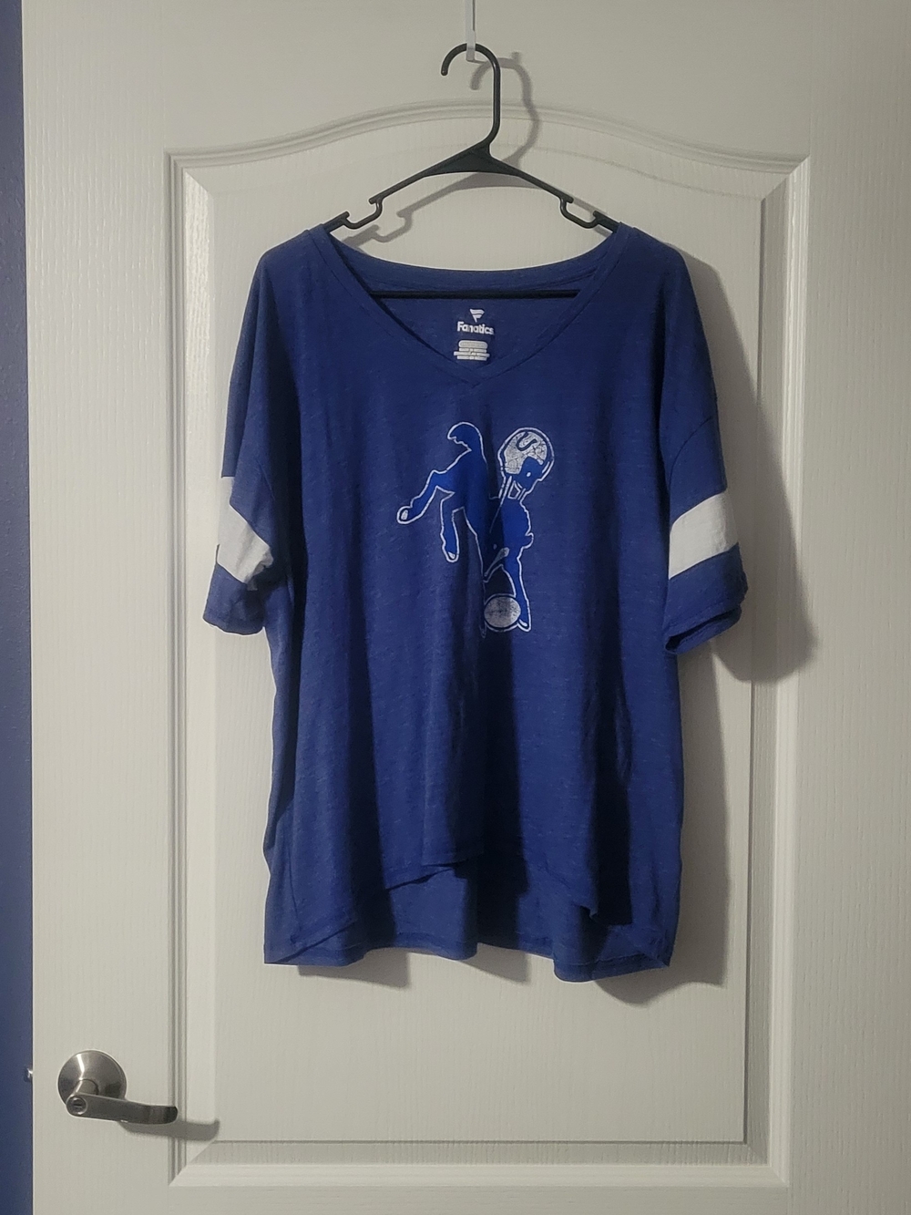 Fanatics Blue Short Sleeve Graphic Tee Indianapolis Colts